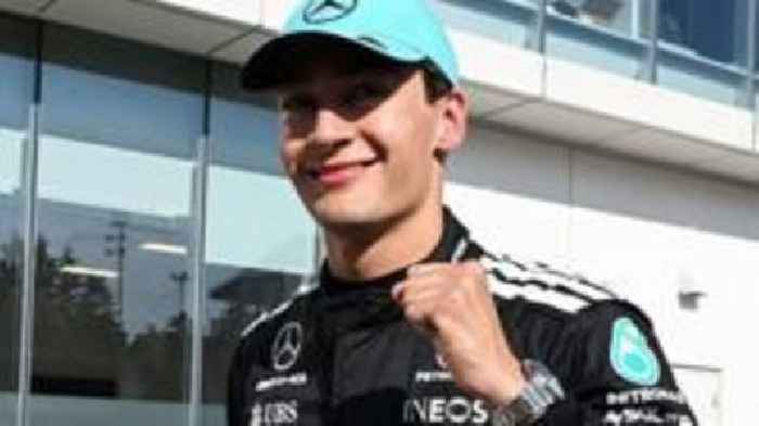 Russell snatches 'mighty' pole from Verstappen