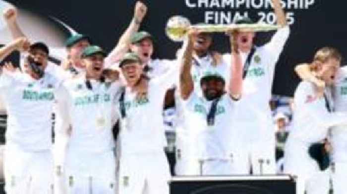 South Africa win WTC to land first major title