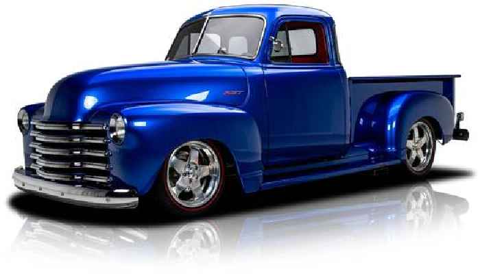 Blue Heaven 1952 Chevrolet 3100 Will Shave $156K Off Your Bank Account in a Heartbeat