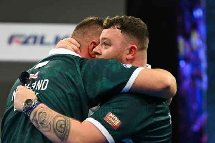 BREAKING Northern Ireland beat Wales to win World Cup of Darts as champions in tears