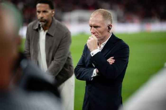 Paul Scholes set for Soccer Aid reunion with Man Utd team-mate he branded 'lunatic'