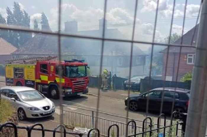 Firefighters tackle Nottingham house blaze as neighbours see thick black smoke