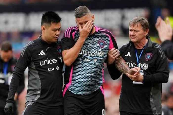 Tony Bellew's worrying comment after quitting Soccer Aid minutes into game