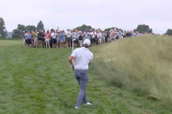 Rory McIlroy fires shot over heads of fans at US Open as wowed commentator says 'this is not safe'