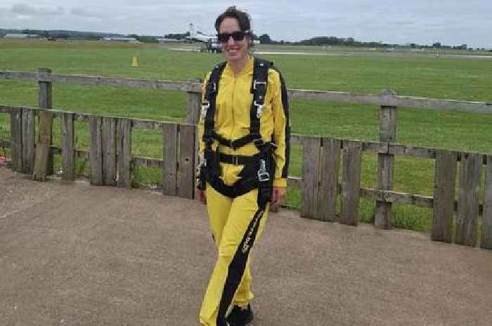 Mum died in 15,000ft skydive tragedy as partner and son watched in horror