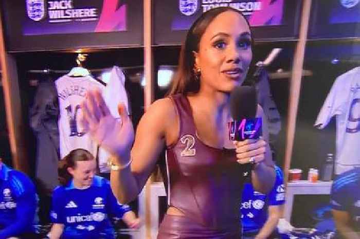 Alex Scott forced into live TV apology as Tyson Fury swears minutes into Soccer Aid