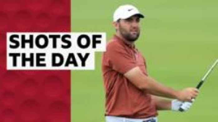 Best shots from day three at US Open featuring Scheffler & Scott