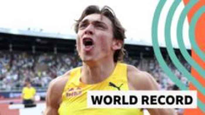 Duplantis breaks men's pole vault world record for 12th time