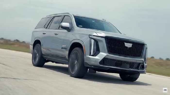 H1000 Cadillac Escalade-V Actually Comes With 1,005 Horsepower and Sounds Like a Riot Too 
