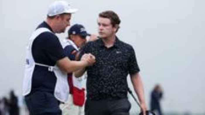Spaun birdies last two to win US Open from MacIntyre