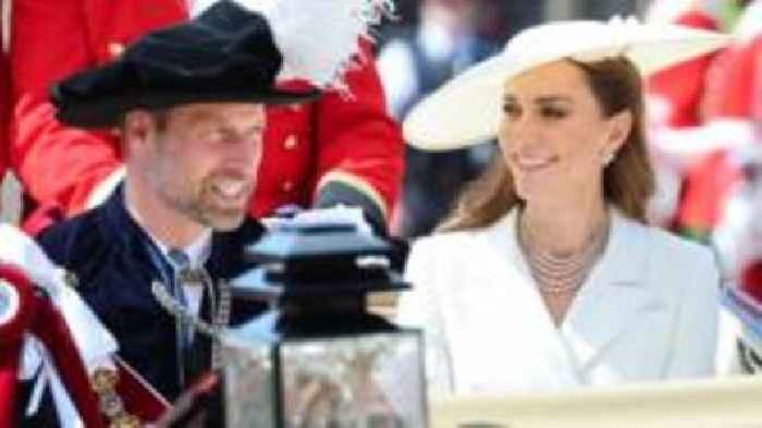 Kate makes Order of the Garter service return