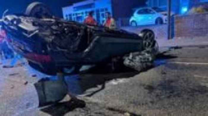 Man seriously injured after car flips
