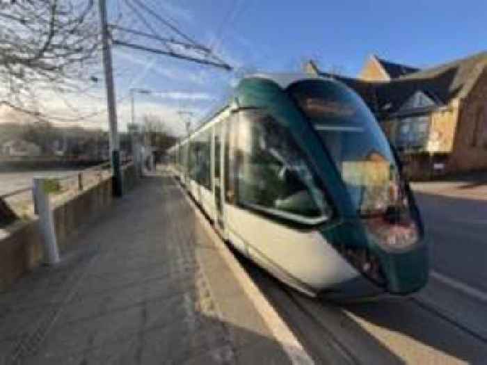 Tram operator cancels a number of rush hour services