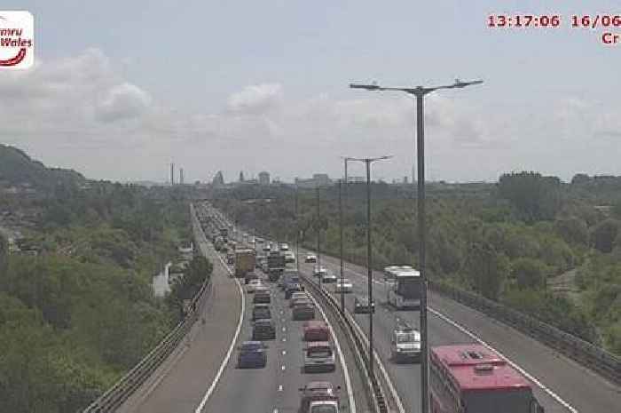 M4 crash causes severe delays - live updates