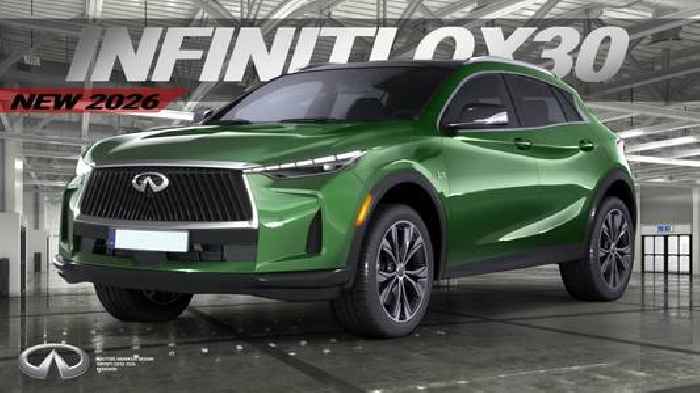 2026 Infiniti QX30's Digital Revival Brings a More Serious Design