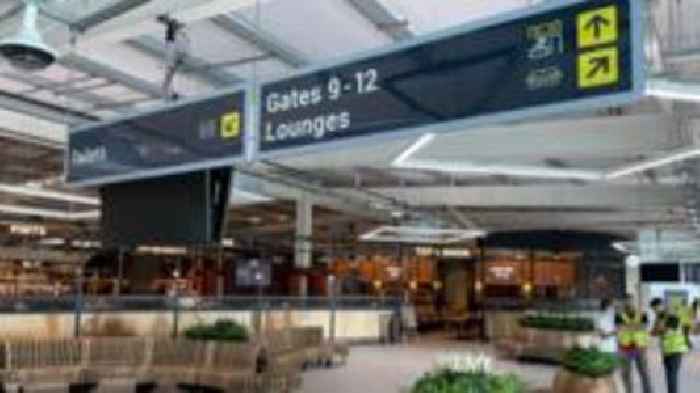 Airport's £100m extension opens to passengers