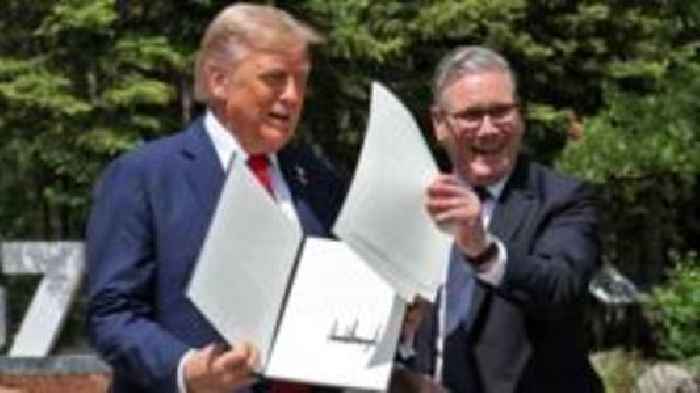 Trump signs order confirming parts of UK-US tariff deal
