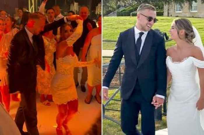 Jarrod Bowen's wedding own goal with Dani Dyer as she brands him and mates 'd****'