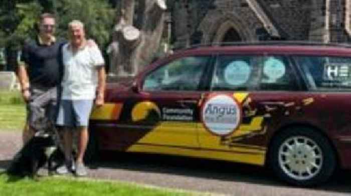 Duo take on Top Gear-style old car Alps challenge