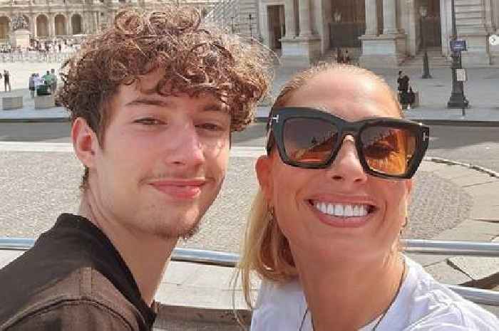 Stacey Solomon 'in tears' after making rare appearance with eldest son