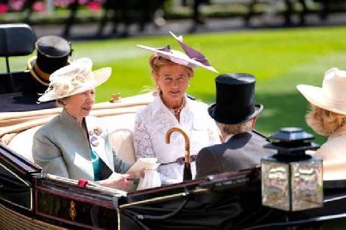 Princess Anne's Royal Ascot carriage procession forced to stop as aides rush to help