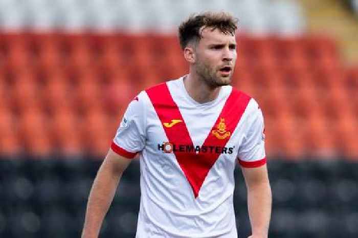 Airdrie announce Ben Wilson exit as striker joins The New Saints for club record fee