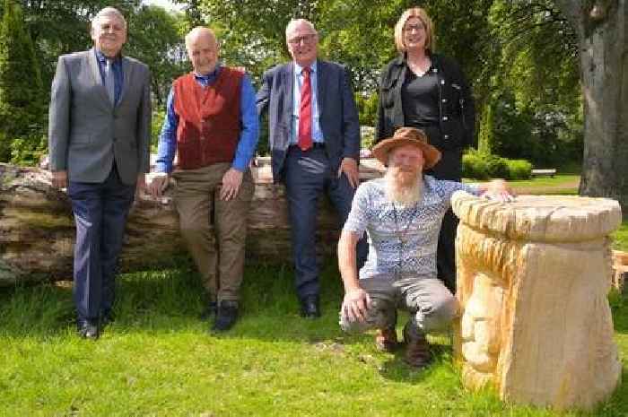 Artist's stunning sculptures a new attraction at Airdrie's Centenary Park