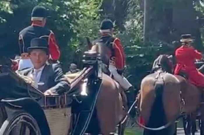 Princess Anne's carriage dramatically breaks down during Royal Ascot procession