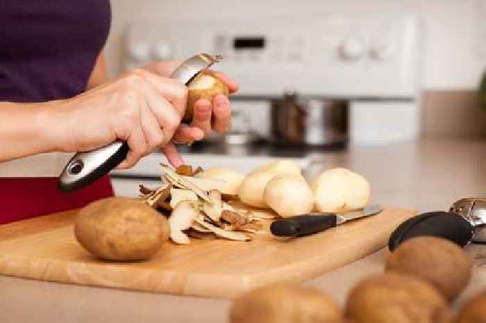 You've been peeling your potatoes all wrong as viral video shows 'right way'