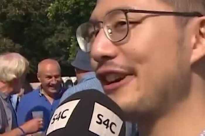 US man leaves viewers stunned with level of Welsh as interviewer brands it 'insane'