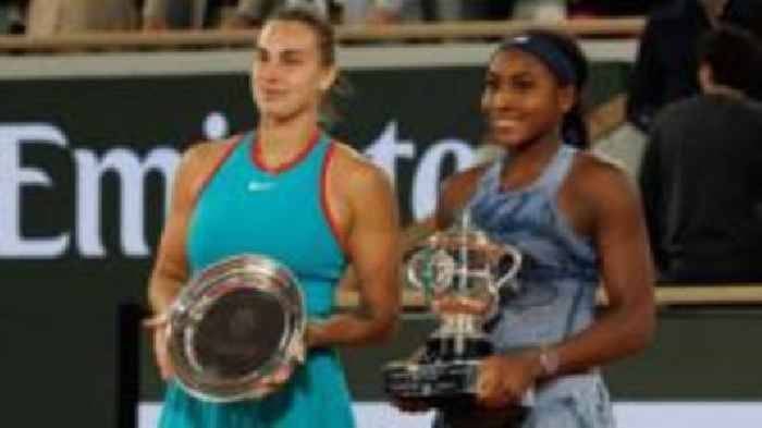 'Completely unprofessional of me' - Sabalenka apologises to Gauff