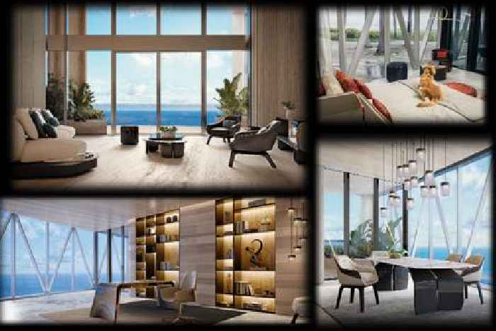 $37M Bentley Penthouse Hits the Market, Has Stunning Views Over the Ocean and a Garage