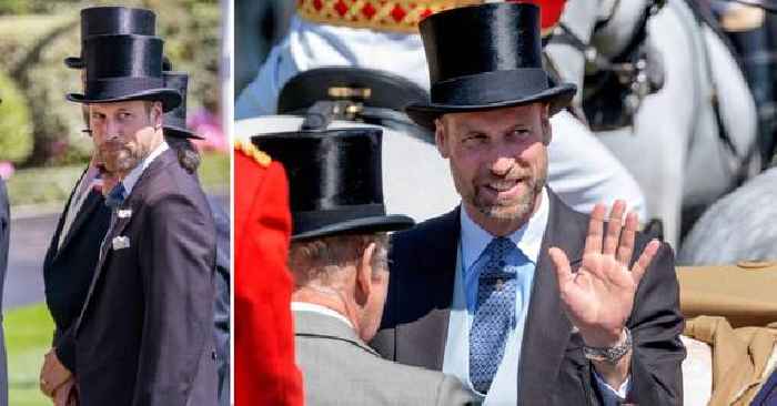 Prince William Smiles at Royal Ascot 2025 After Wife Kate Middleton Drops Out of the Event at the Last Minute: Photos