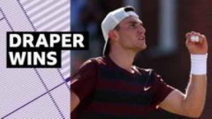 Draper produces 'explosive masterclass' to secure Queen's win