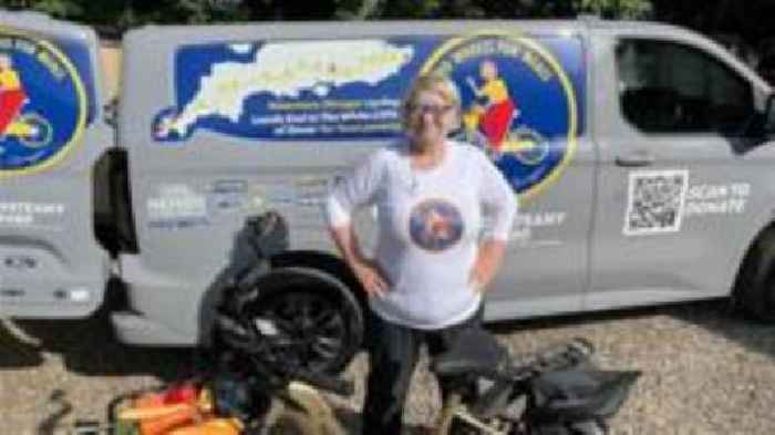 'Bike challenge is unbelievably rewarding', TV chef