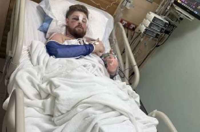 Brit soldier almost 'died on the spot' after Thailand fall - now he's facing £75k bill