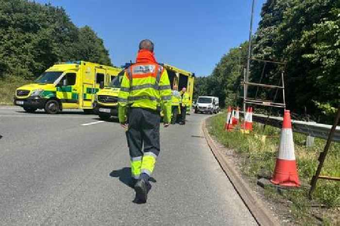 Live: M4 crash sparks long delays in Bristol