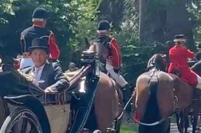 Princess Anne's carriage mishap at Royal Ascot as aides leap into action