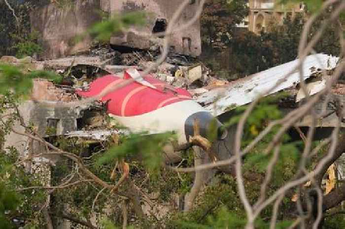 Air India survivor carries coffin of brother killed in plane cash