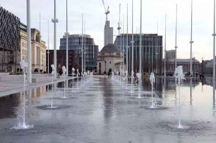 No date for switch-on of Centenary Square fountains as temperatures soar