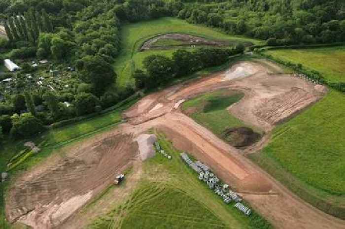 Work stops on massive Devon housing site