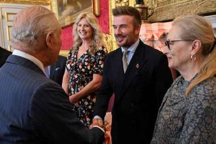 David Beckham showed his true colours after being congratulated on his knighthood