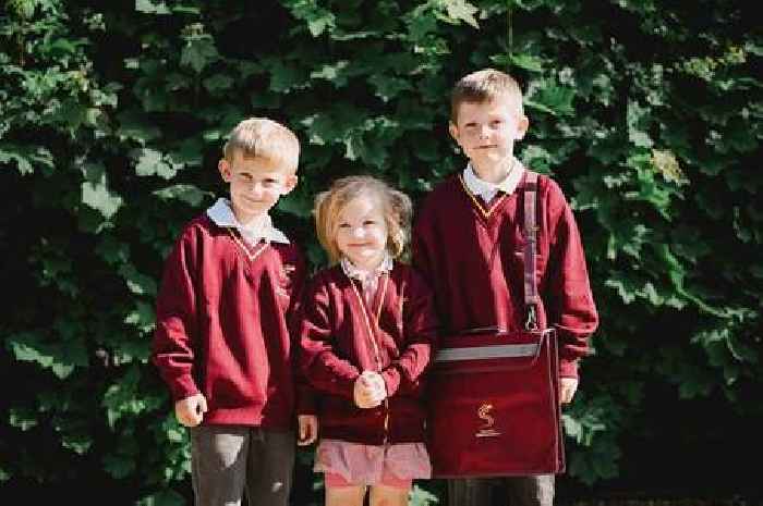Pupils starting at North East Lincolnshire's new schools try their uniforms on for the first time