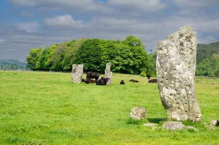 The Scottish glen with standing stones perfect to celebrate Summer Solstice this week