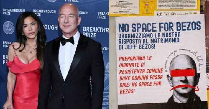 Jeff Bezos and Lauren Sánchez's Glam Wedding Plans Spark Protests in Italy: 'No Space for Bezos'