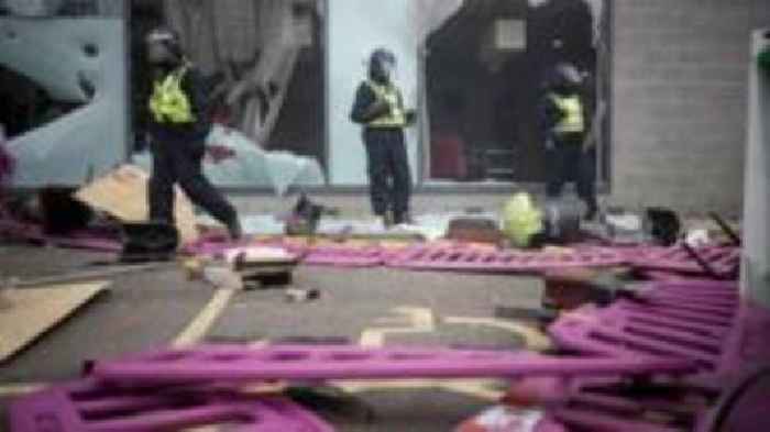 Pregnant teen jailed over asylum hotel riot