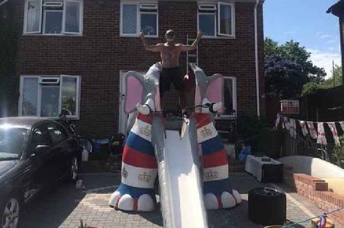 Council confiscates giant elephant slide from Trevor after neighbour complaints