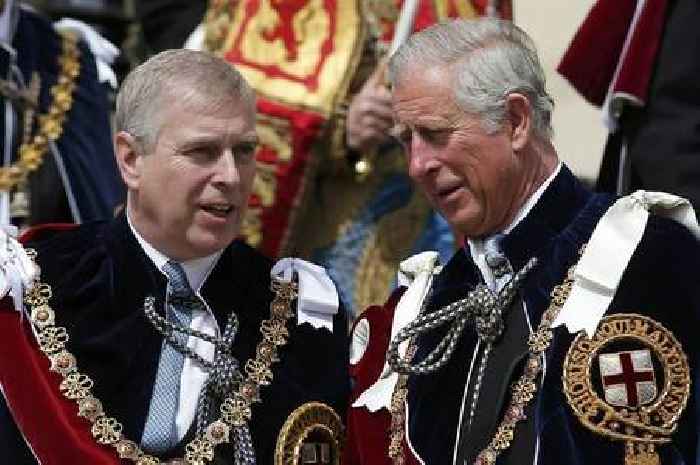 Prince Andrew embroiled in bitter row with King Charles over royal residence