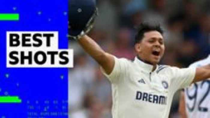 'Fabulous innings' - Jaiswal ton puts India in control
