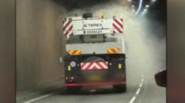 Tunnel partly reopens after major incident fire